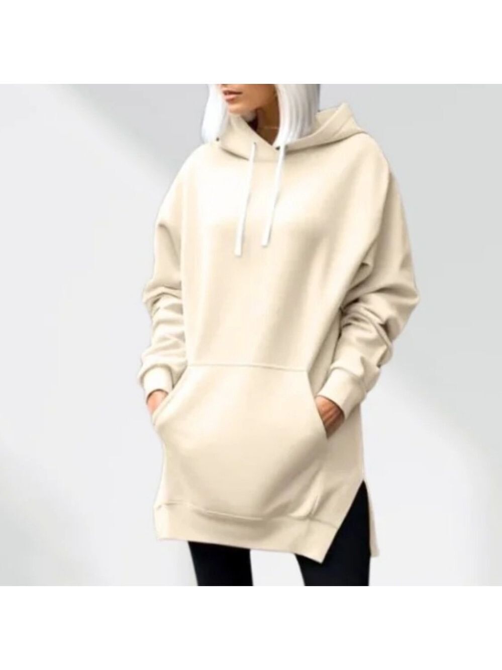 The Warmy Oversized Hoodie Dress Yellow Various Sizes NIB